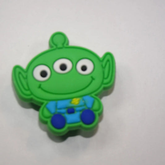 Aliens Sitting Shoe Charm