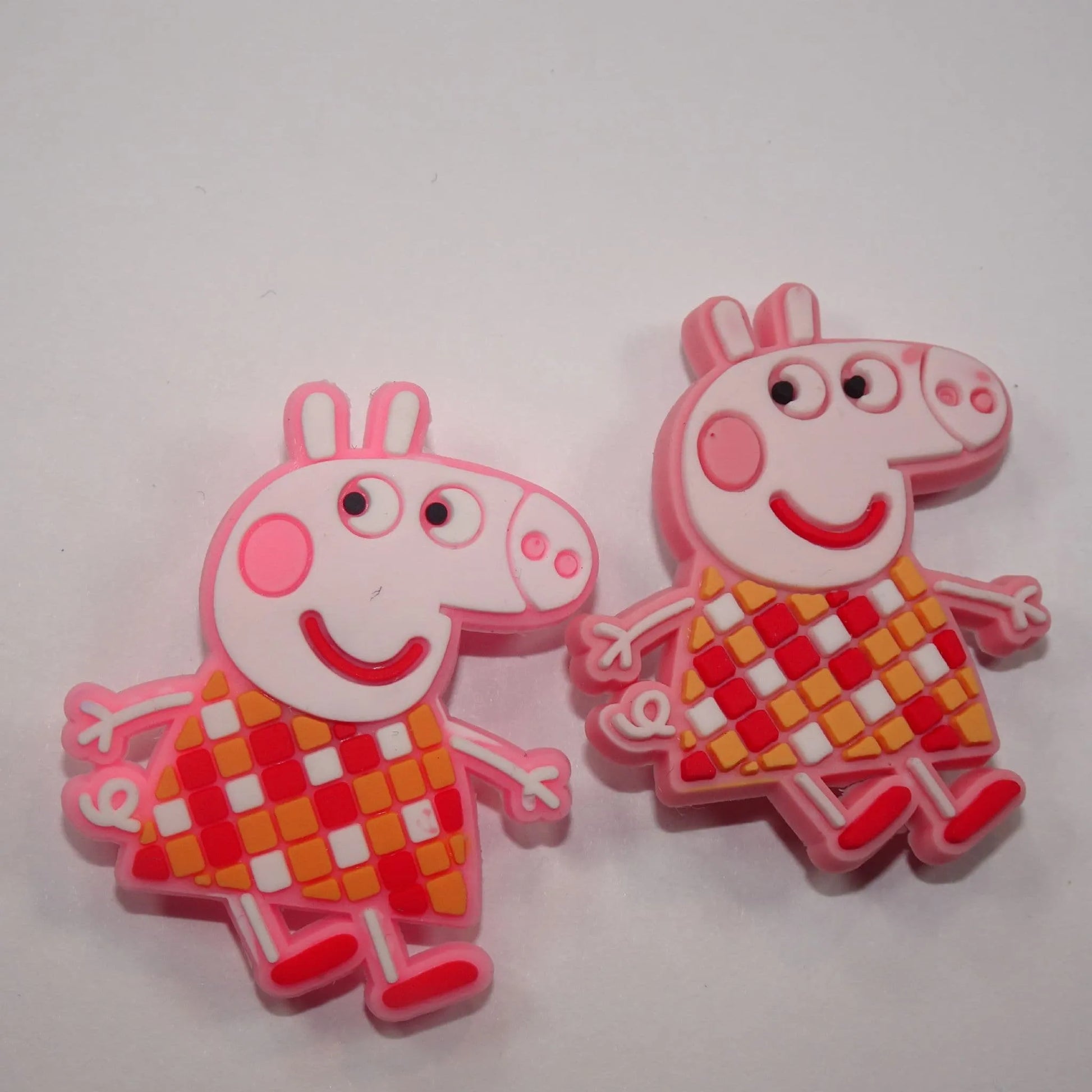 2 Party Peppa Shoe Charm