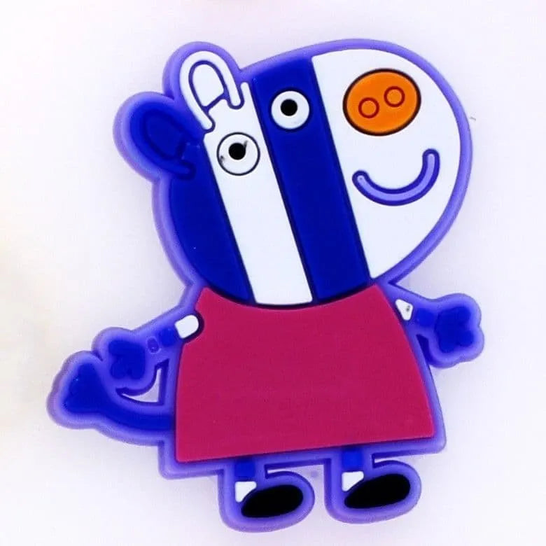 Zoe Zebra Shoe Charm