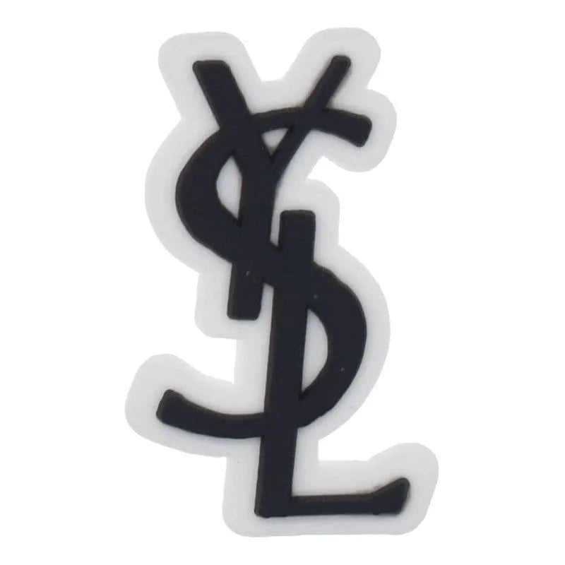 Ysl Stylized Logo Shoe Charm
