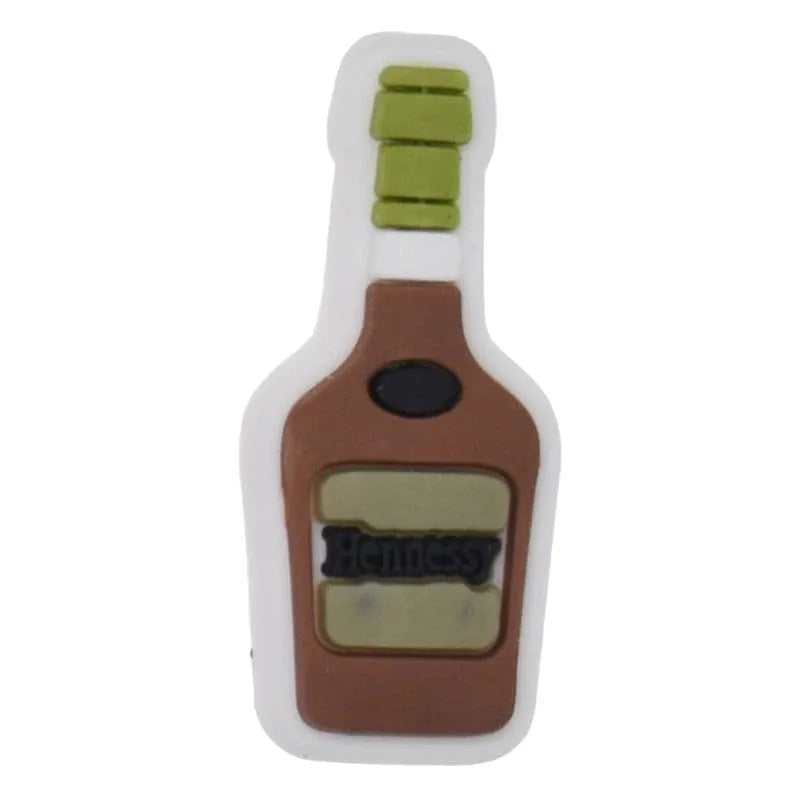 Hennessy Narrow Cognac Bottle Shoe Charm