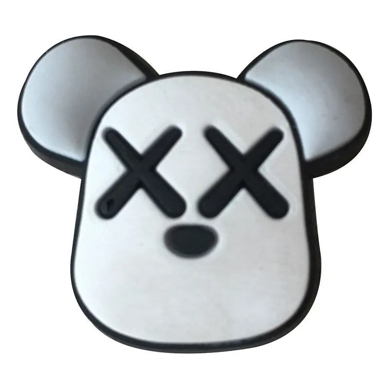 Xx Eyes Big Ears Logo Shoe Charm