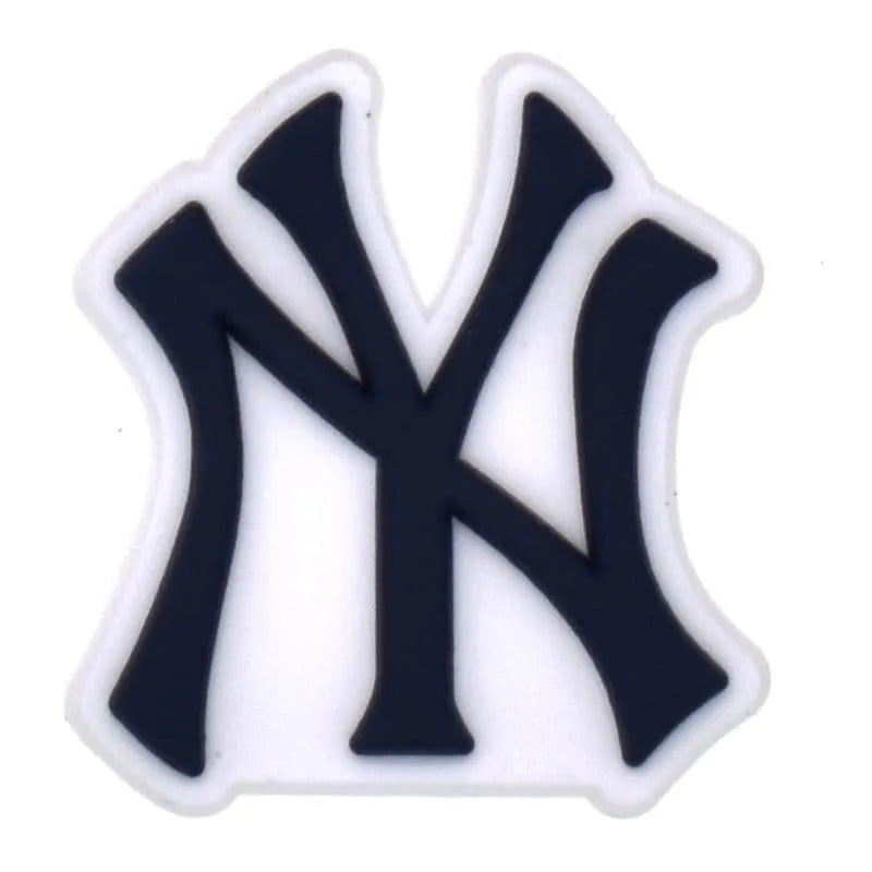 New York Yankees Ny Stylized Logo Shoe Charm