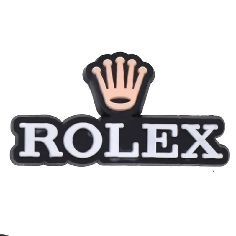 Rolex Crown Stylized Logo Shoe Charm