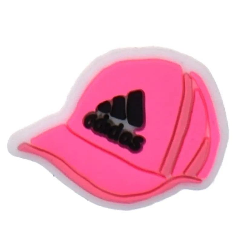 Adidas Pink Cap Logo Shoe Charm