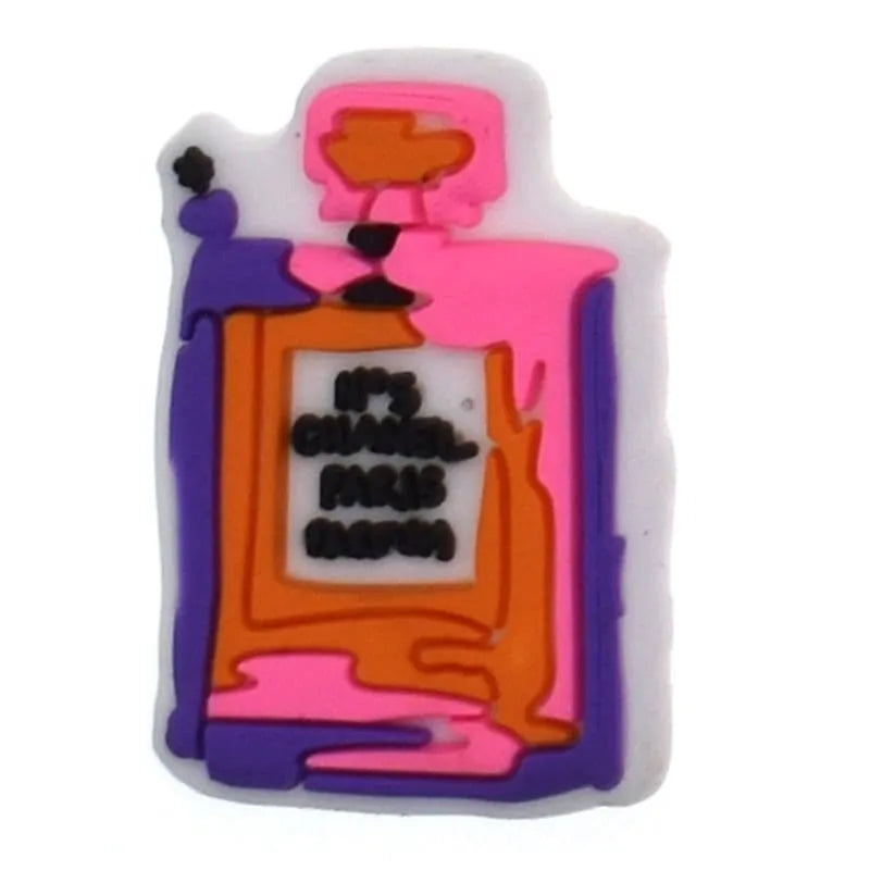 No 5 Chanel Perfume Bottle Shoe Charm