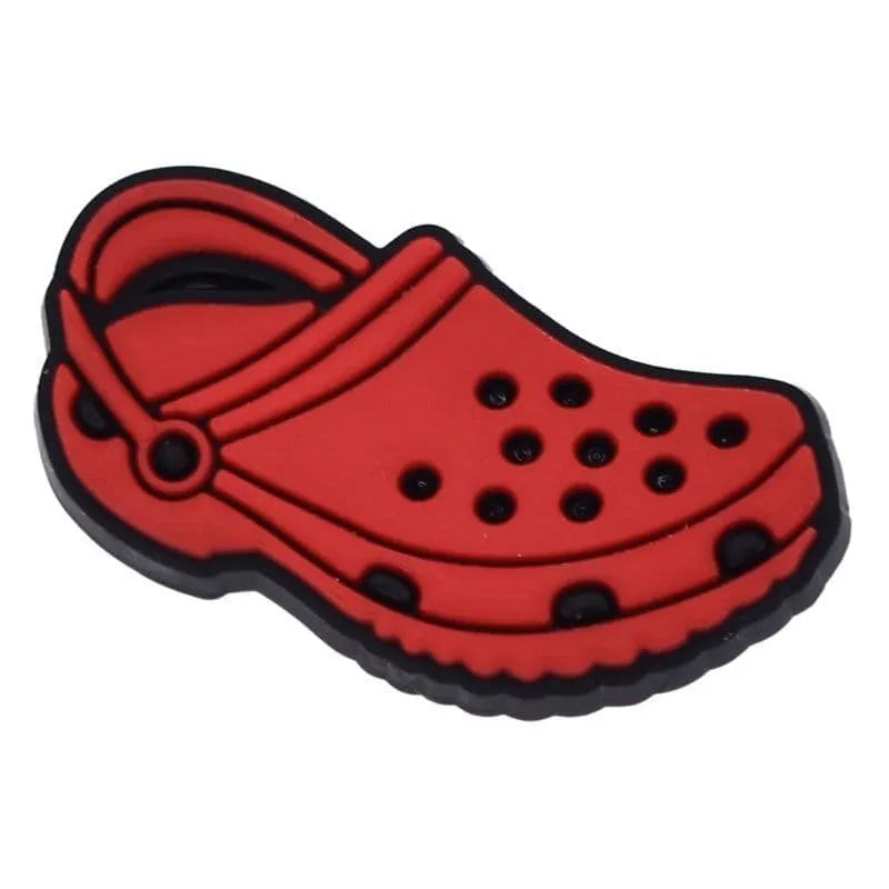 Croc Shoe Red Shoe Charm