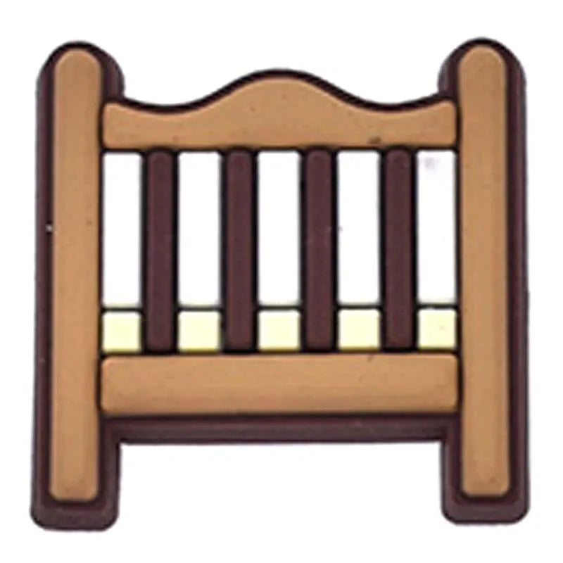 Baby Cot Shoe Charm