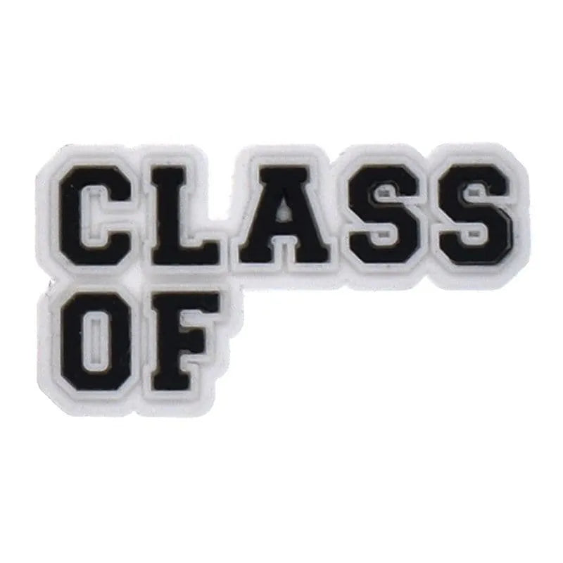 Class Of Sign Shoe Charm