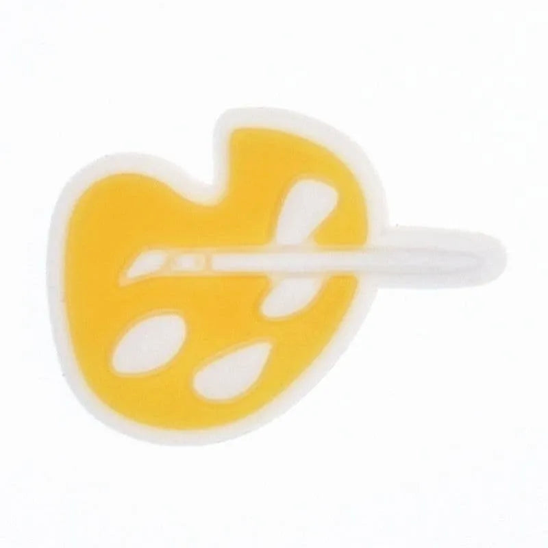 Artist Palette Shoe Charm