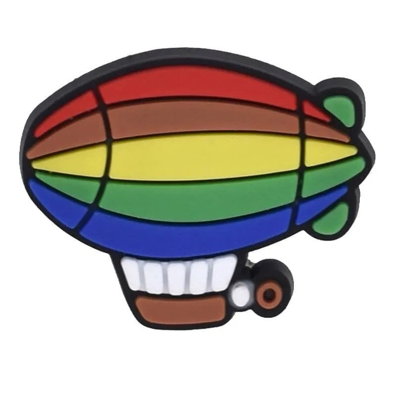 Airship Flying Shoe Charm