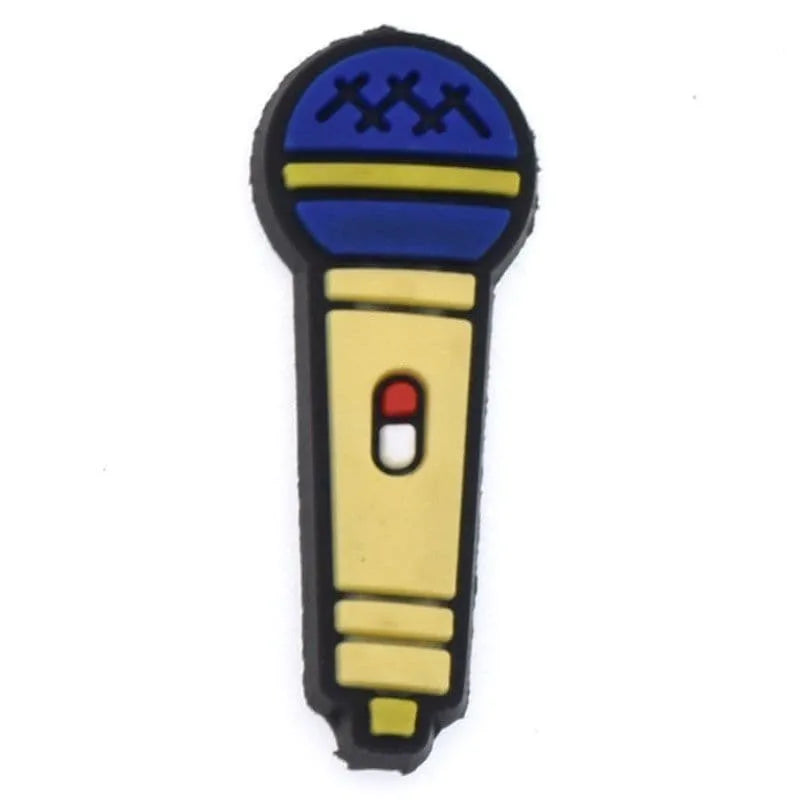 Microphone Shoe Charm