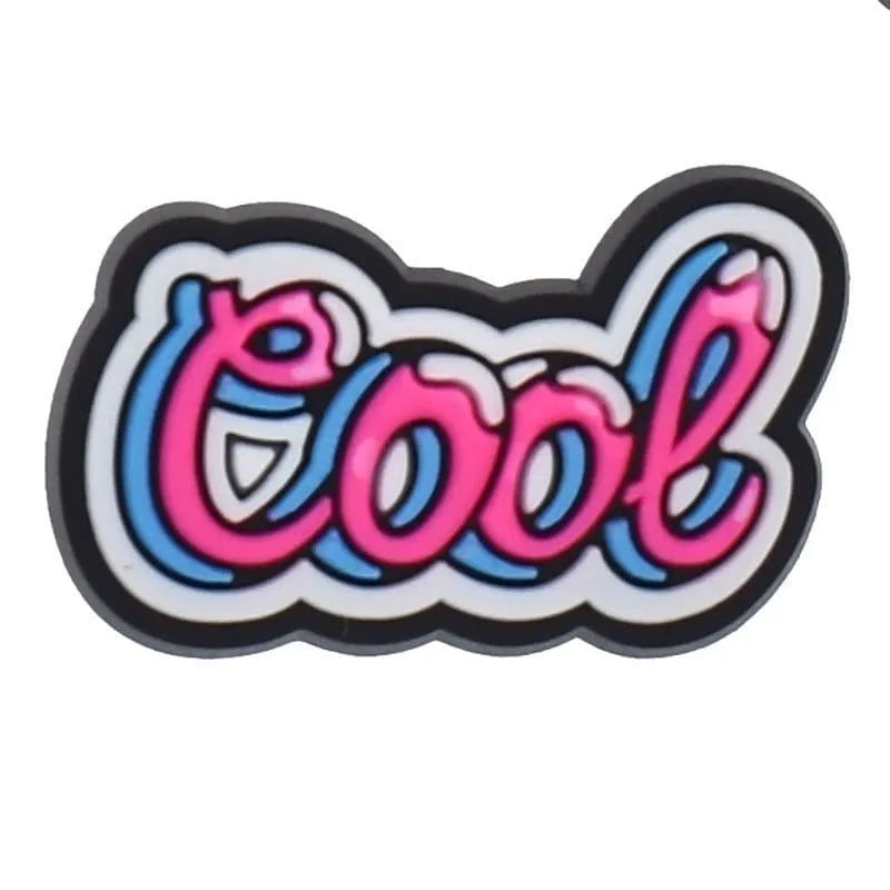 Cool Sign Shoe Charm
