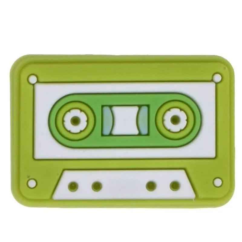 Cassette Tape Shoe Charm