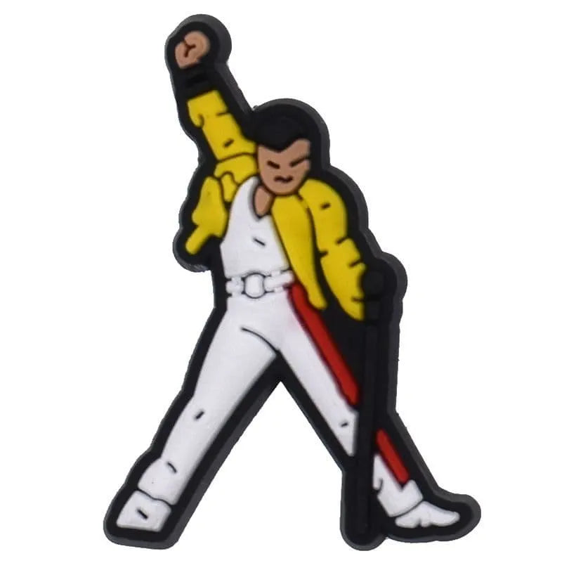Freddie Mercury Shoe Charm