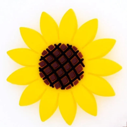 Yellow/Brown Seeded Shoe Charm