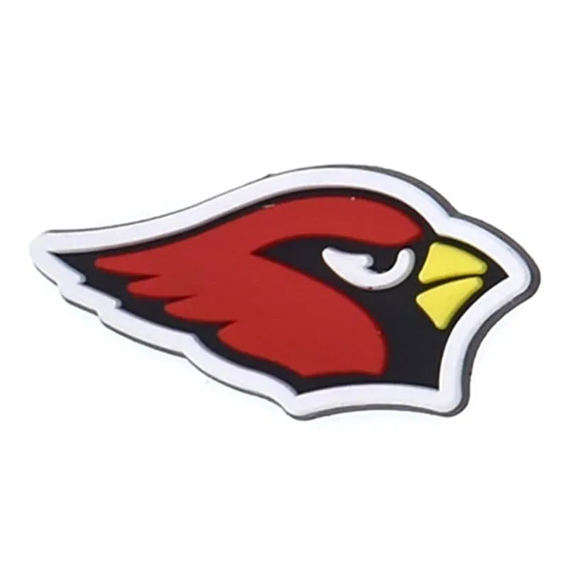 Arizona Cardinals Football Team Badge Logo Shoe Charm