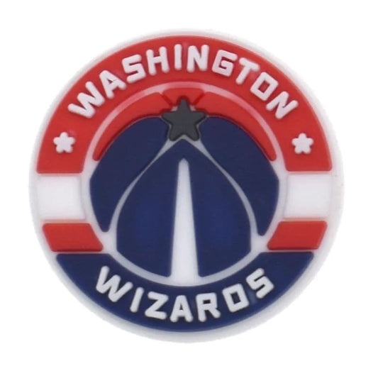 Washington Wizards Basketball Team Badge Logo Shoe Charm