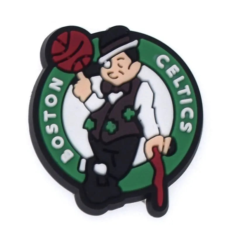 Boston Celtics Basketball Team Current Logo Shoe Charm