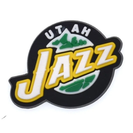 Utah Jazz Basketball Team Badge Logo Shoe Charm