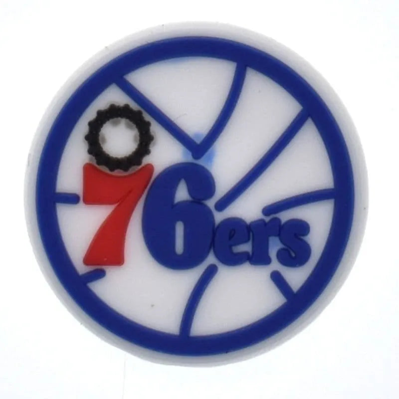Philadelphia 76Ers Nba Basketball Logo Shoe Charm