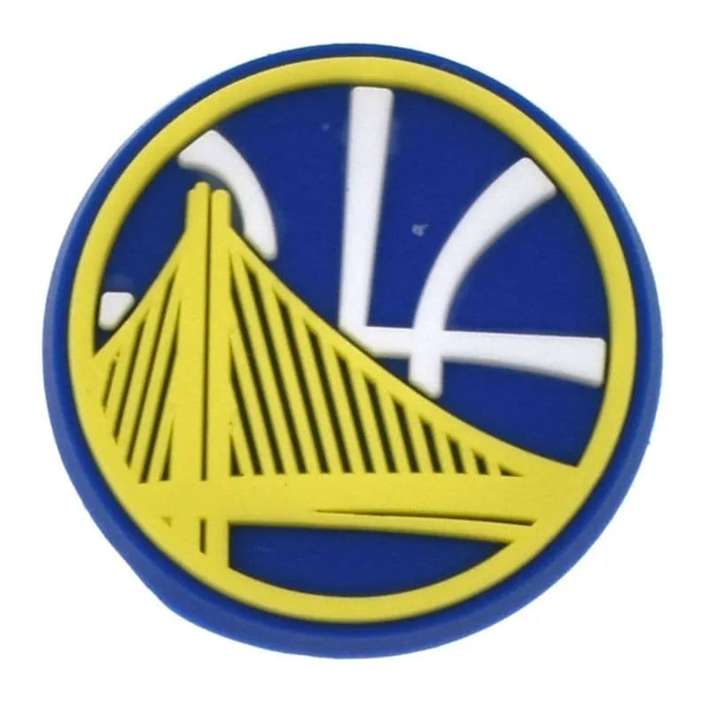 Golden State Warriors Basketball Team Badge Shoe Charm