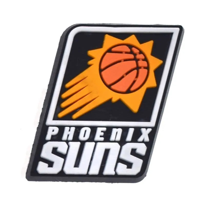 Phoenix Sun Basketball Team Badge Logo Shoe Charm