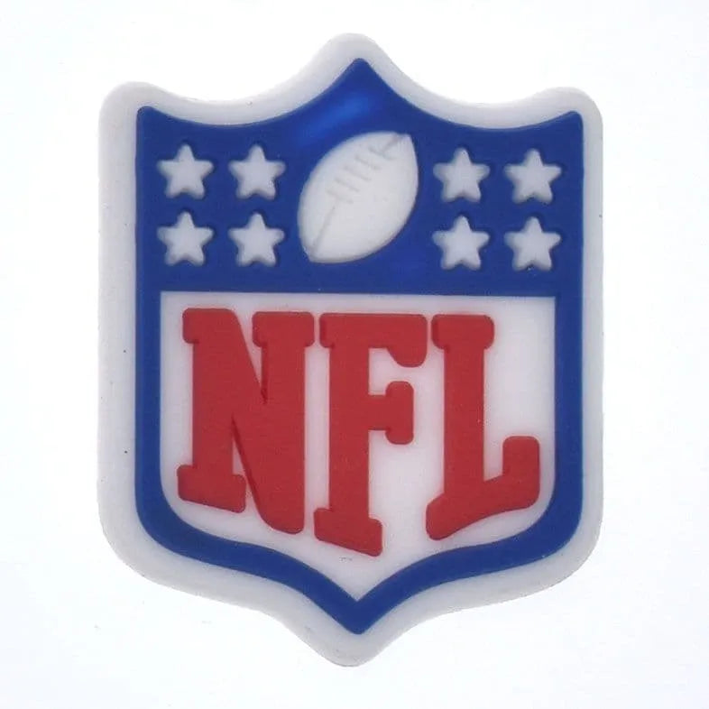National Football League Football Badge Logo Shoe Charm