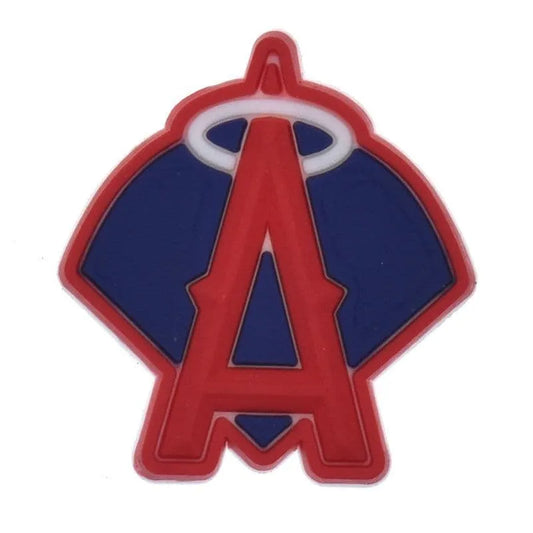 Anaheim Angels Baseball Team Badge Logo Shoe Charm