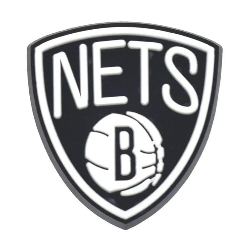 Brooklyn Nets Baseball Team Badge Logo Shoe Charm