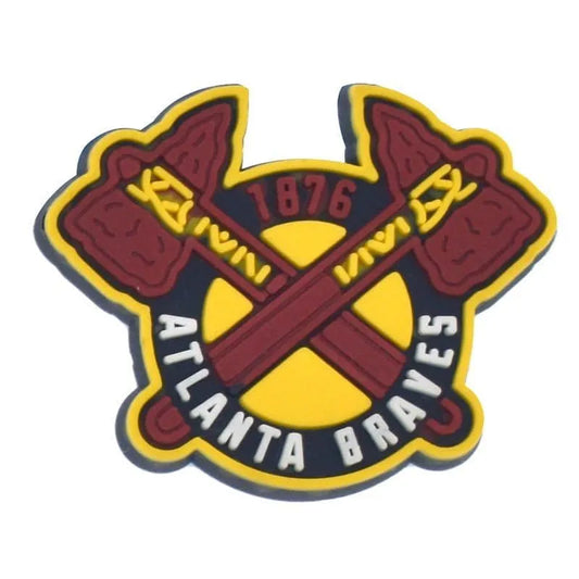 Atlanta Braves Basketball Team Badge Logo Shoe Charm