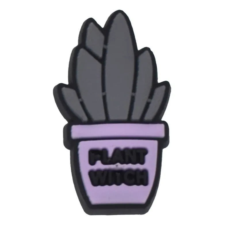 Poison Plant Shoe Charm