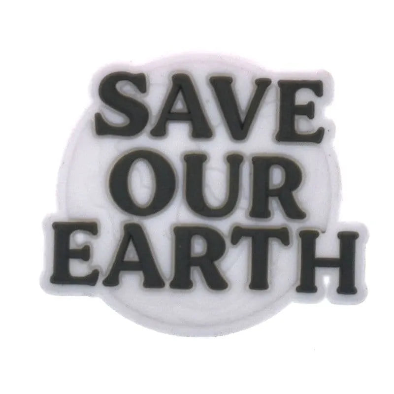 Save Our Earth Shoe Charm