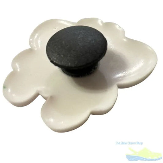 Butterfly With Pink And Red Wings Shoe Charm