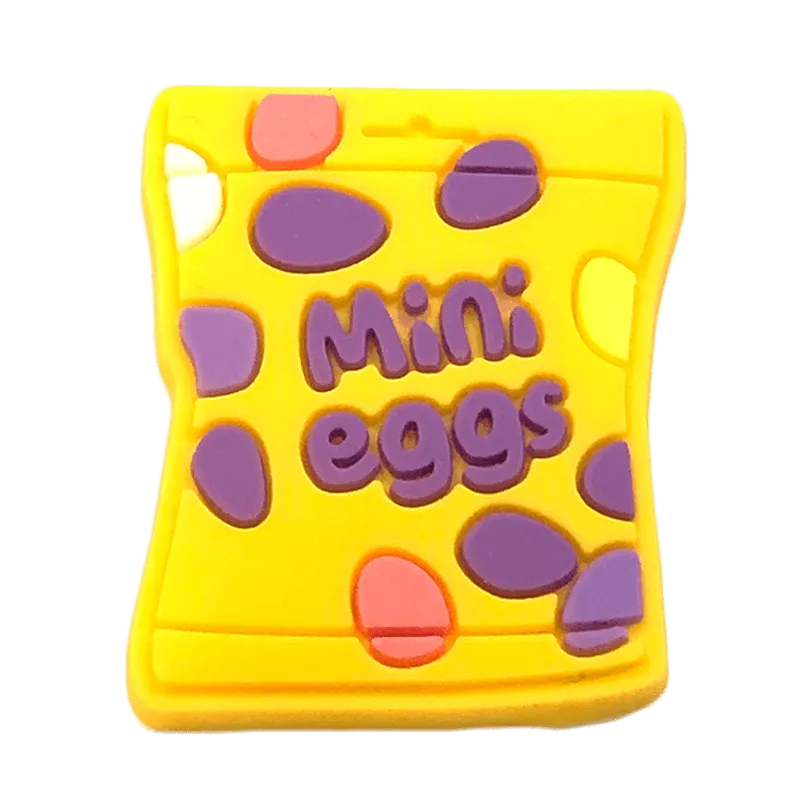 Mini Eggs Chocolate British Food Shoe Charm