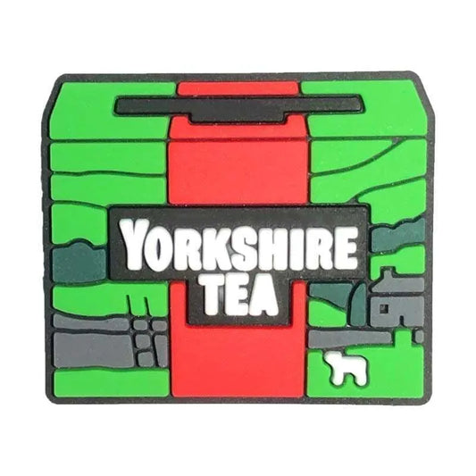 Yorkshire Tea Box Of Teabags British Food Shoe Charm