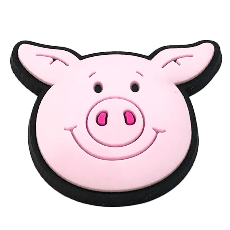 Percy Pig Gummy Sweet British Food Shoe Charm