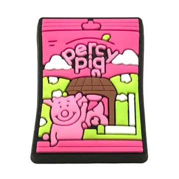 Percy Pig Bag Of Fruit Gummy Sweets British Food Shoe Charm