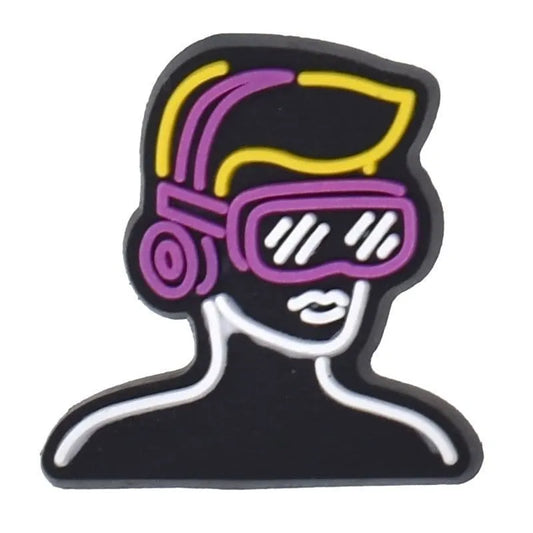 Virtual Reality Headset Shoe Charm