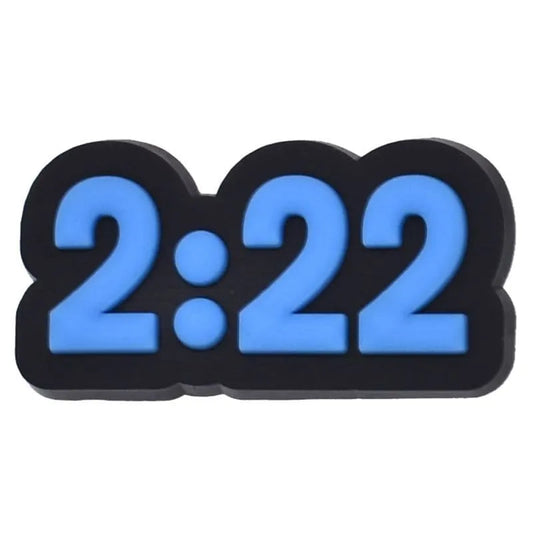 Angel Numbers 2:22 Shoe Charm