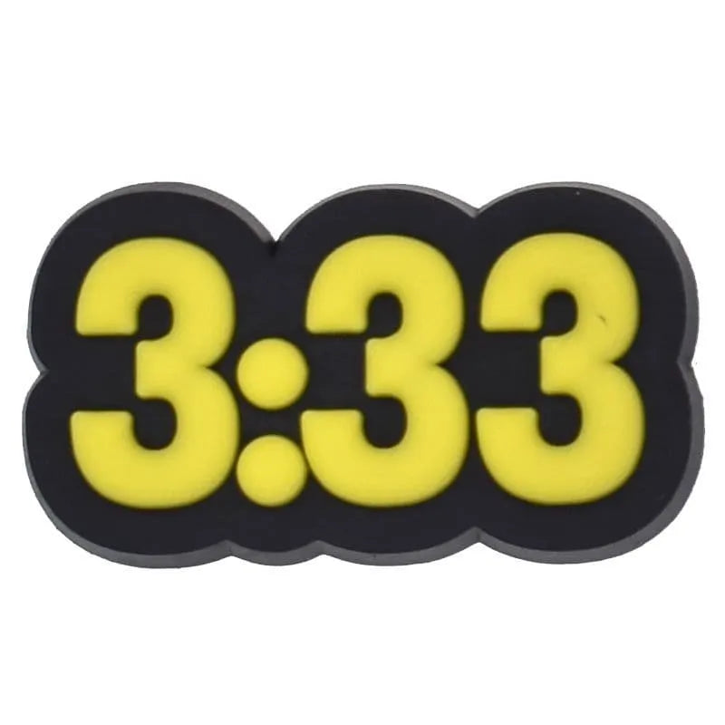 Angel Numbers 3:33 Shoe Charm