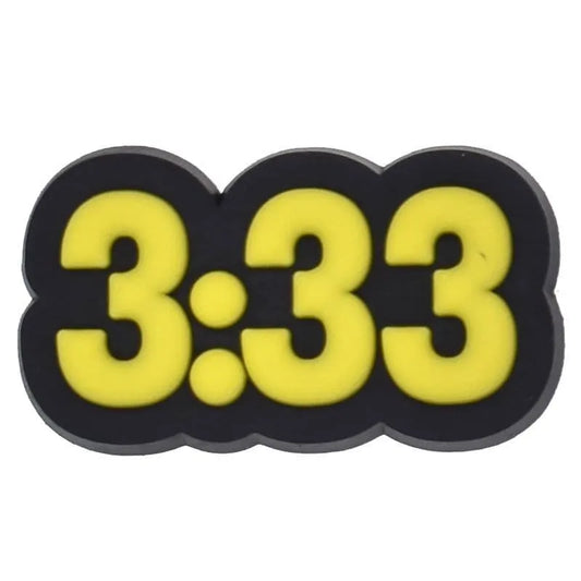 Angel Numbers 3:33 Shoe Charm