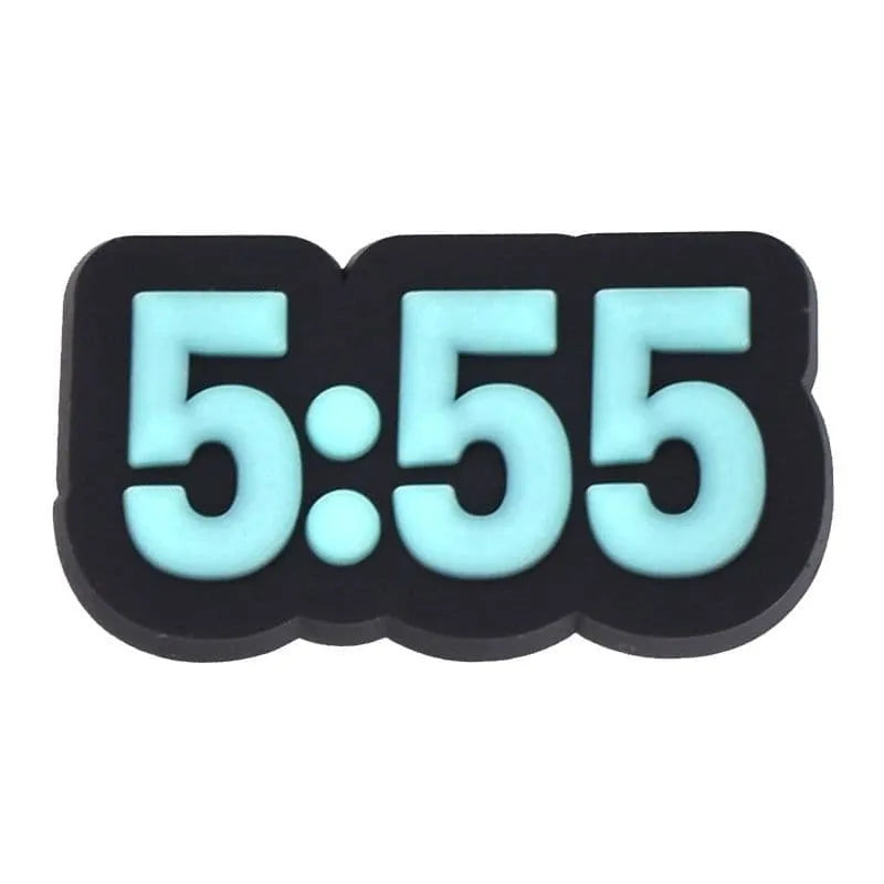 Angel Numbers 5:55 Shoe Charm