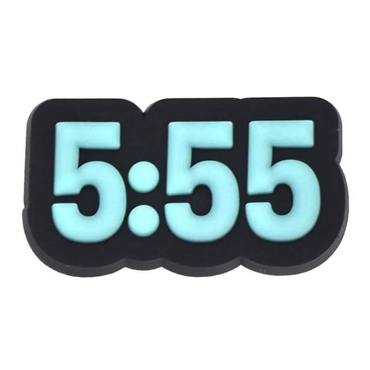 Angel Numbers 5:55 Shoe Charm