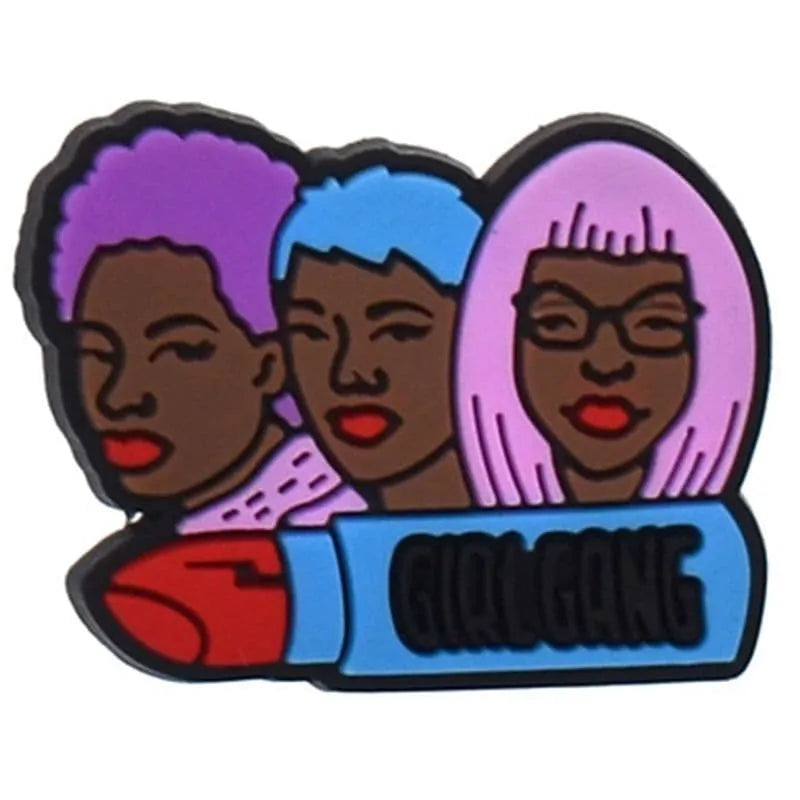 Girlgang Lipstick Shoe Charm