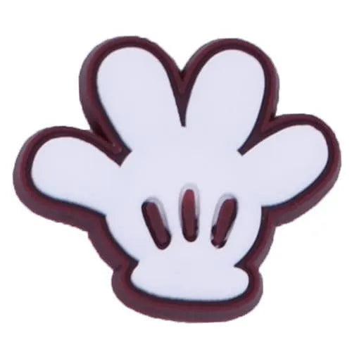 Mickey Mouse'S Glove Shoe Charm