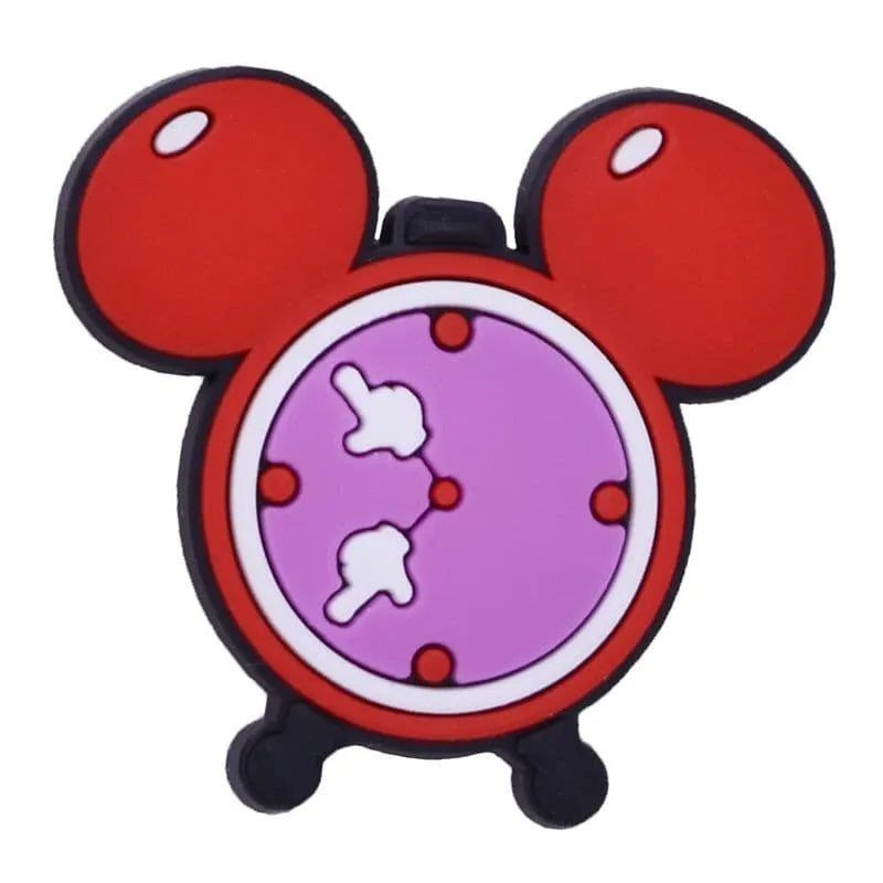 Mickey Mouse Alarm Clock Shoe Charm