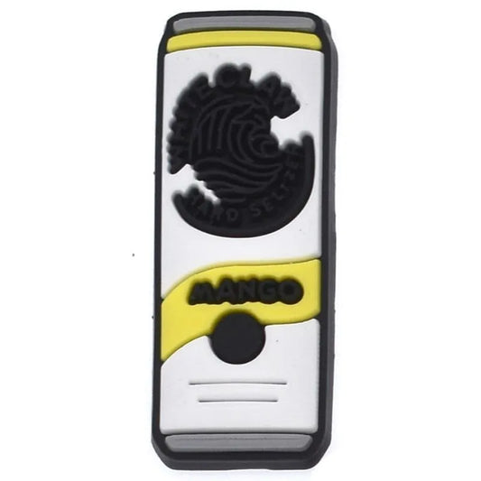 White Claw Hard Seltzer Mango Beer Can Shoe Charm