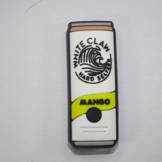 White Claw Hard Seltzer White Beer Can Shoe Charm
