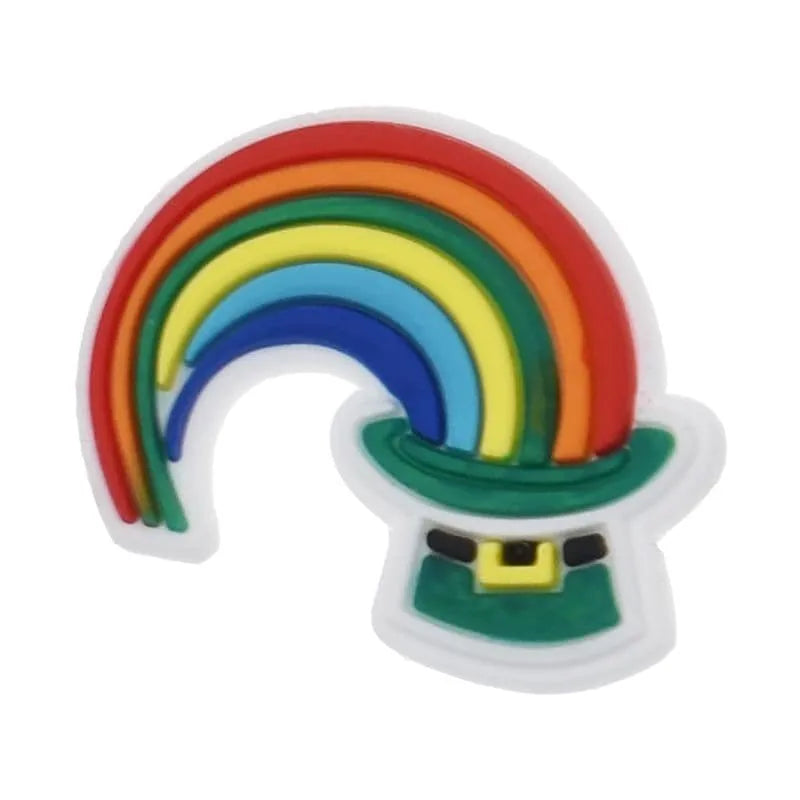 Rainbow Topper Shoe Charm